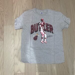 NBA Store Grey T-Shirt Jimmy Butler Miami Heat Size Large